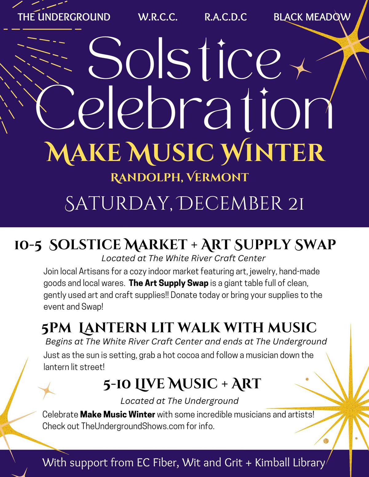 Make Music Winter in Randolph