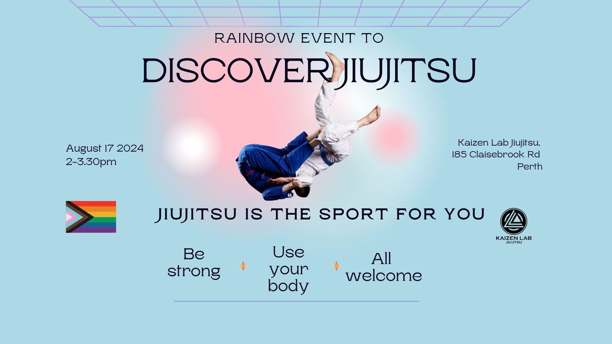 LGBTQI+ event to discover jiujitsu! 