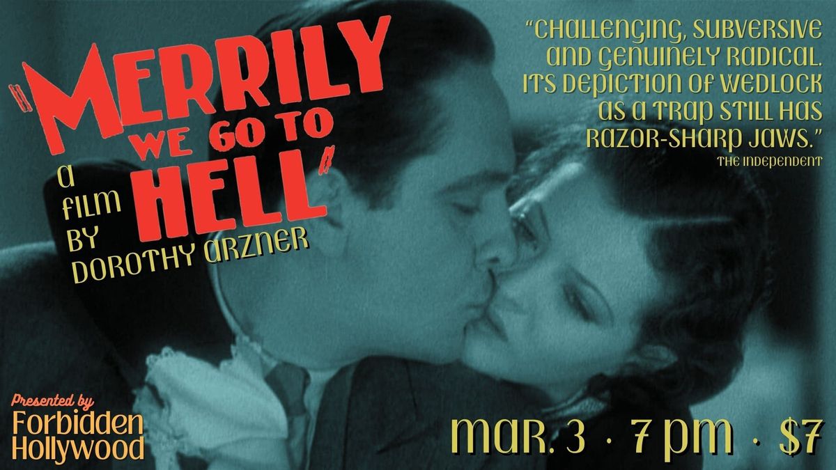 MERRILY WE GO TO HELL (1932) presented by Forbidden Hollywood