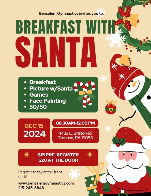 Breakfast with Santa!