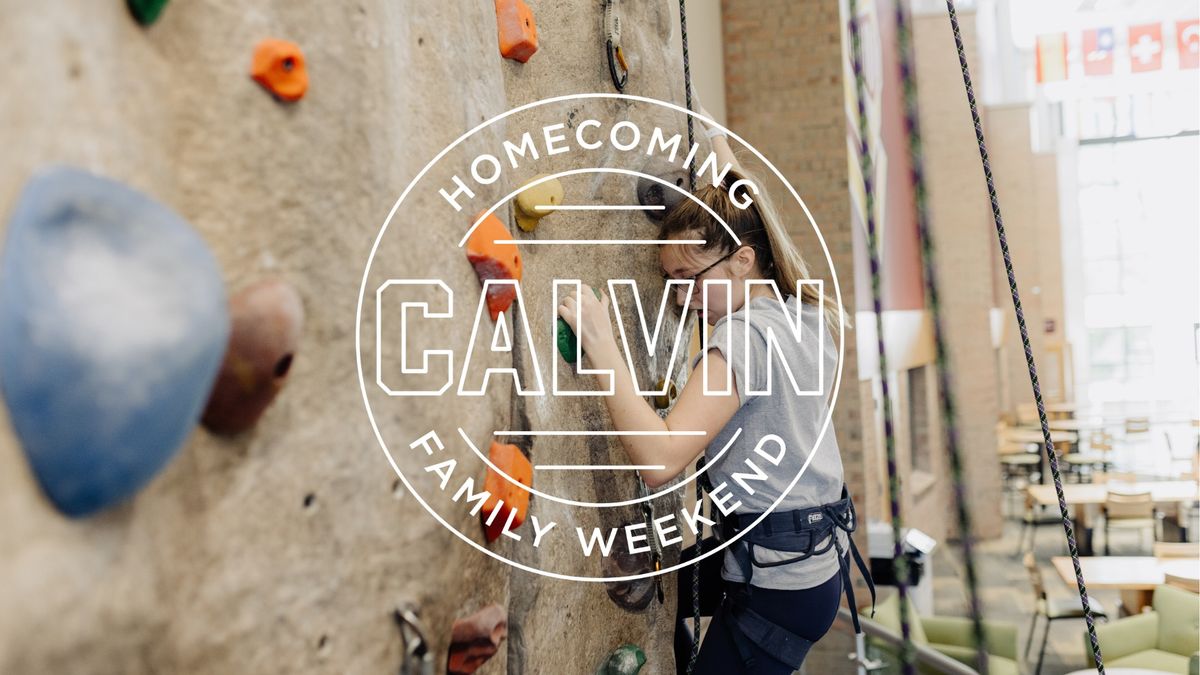 Climbing Wall Open Hours (FULL) | Calvin Homecoming & Family Weekend 2024