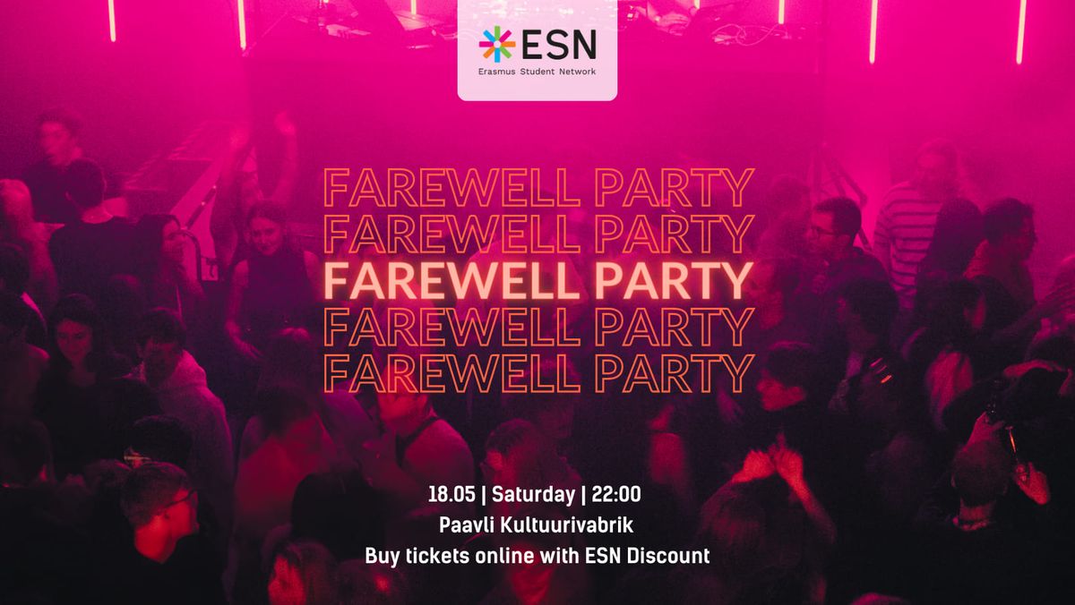 ESN Farewell Party Spring 2024