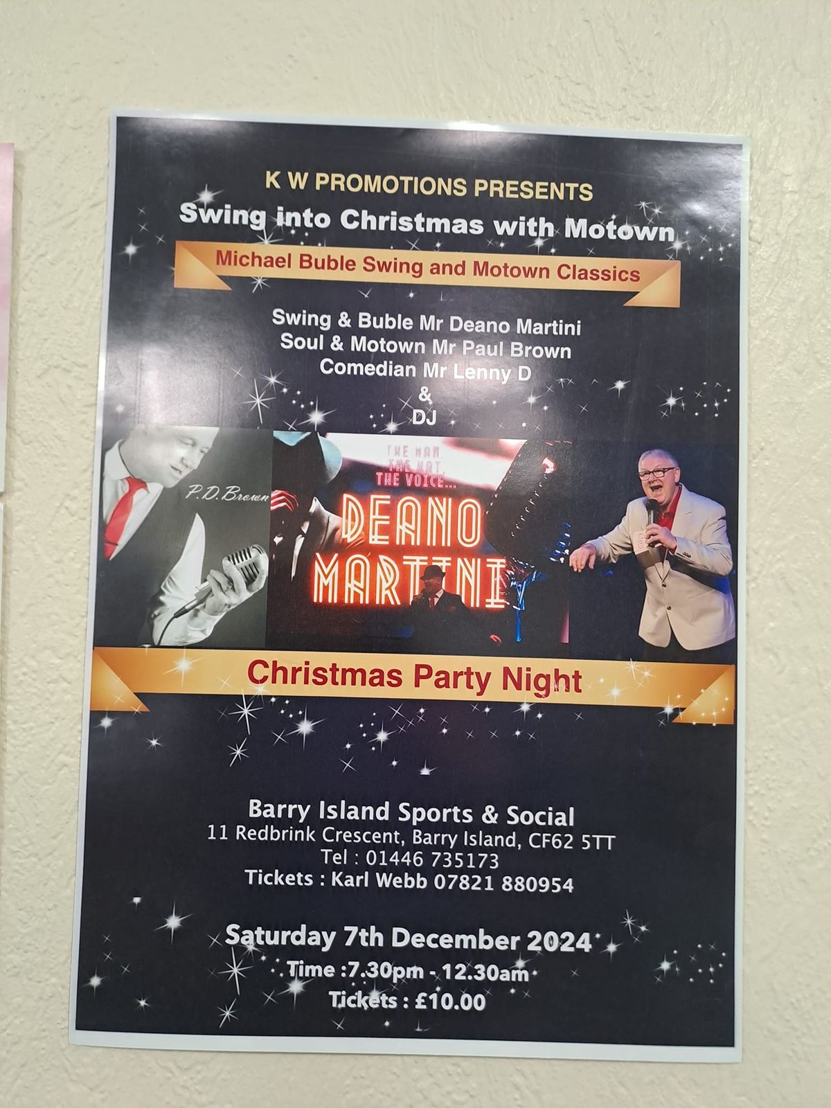 swing into christmas with motown &comedy 