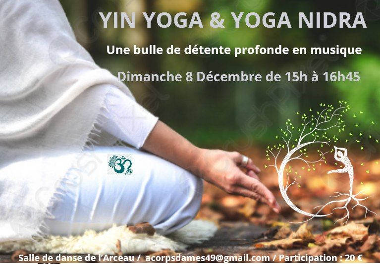 Yin Yoga en musique et Yoga Nidra