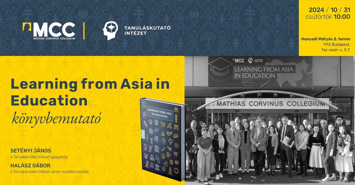 Learning from Asia in Education - Book Launch