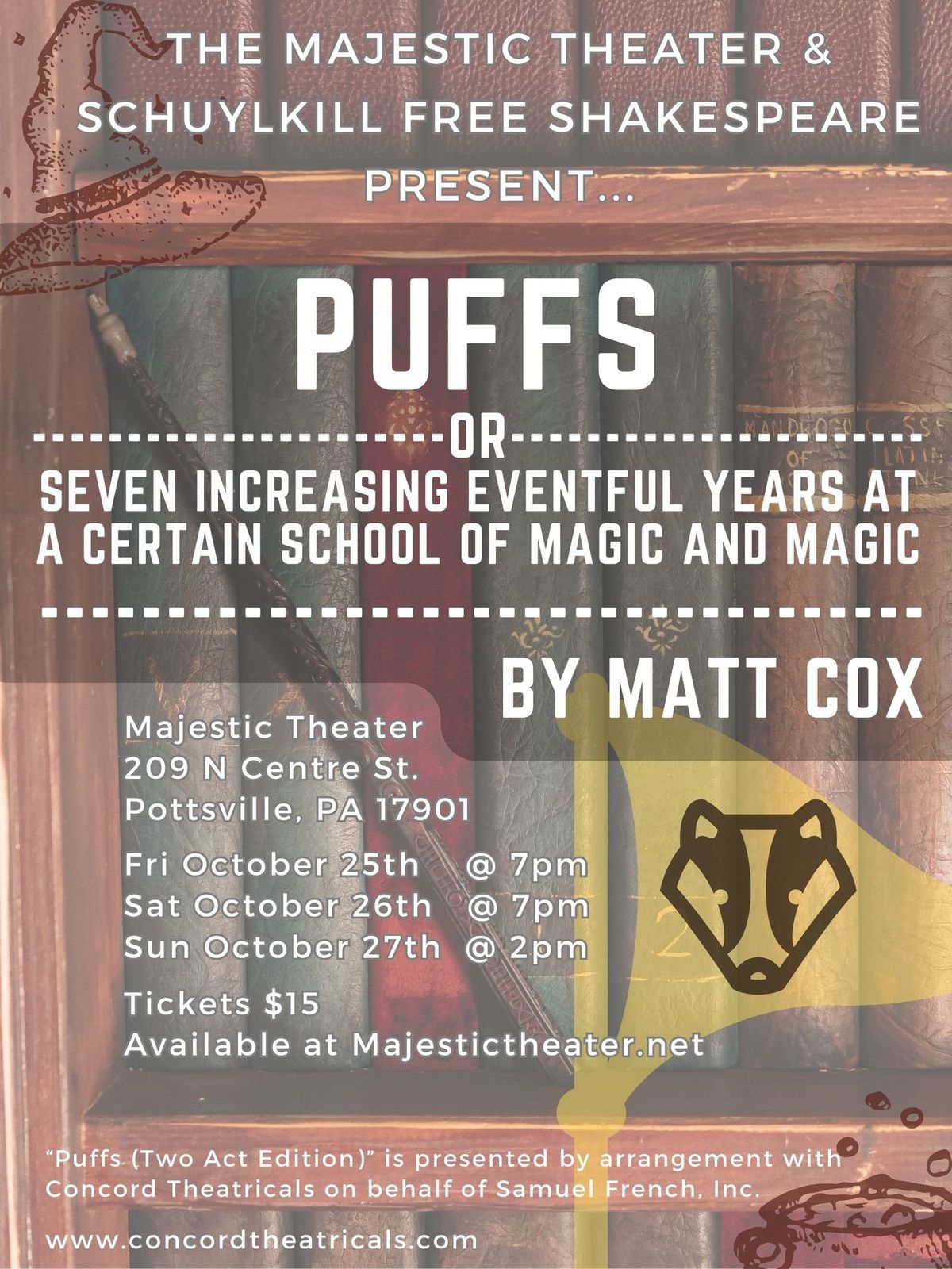 Puffs - a play by Matt Cox