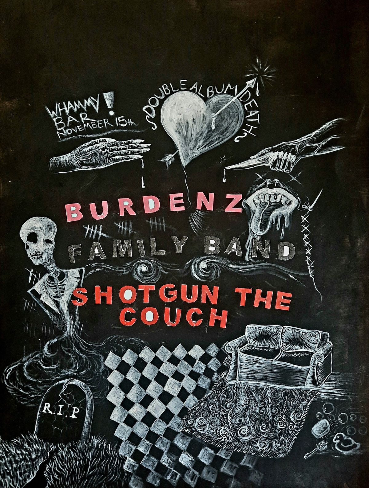 BURDENZ & Shotgun The Couch, double Album Release Party ! (Ft. Family Band)