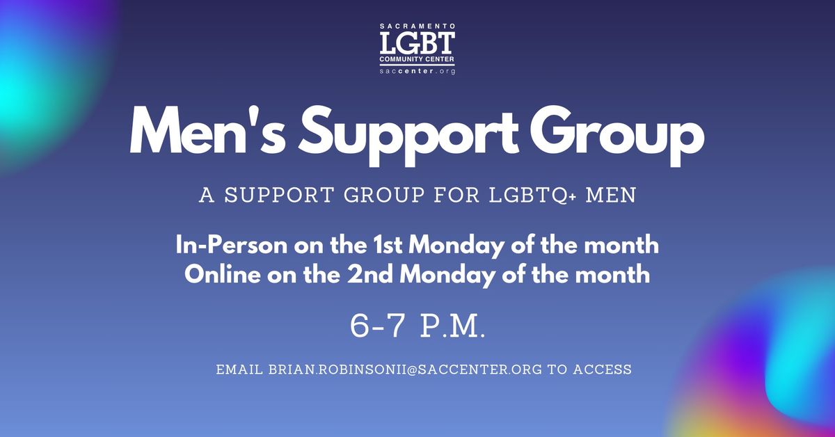 Men's Support Group - IN PERSON