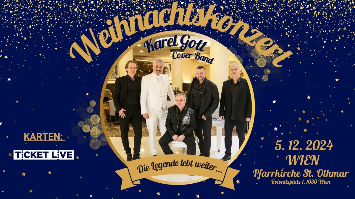 Karel Gott Cover Band - Weihnachtskonzert - "Die Legende lebt weiter..."