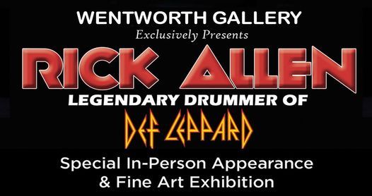 In-Person Appearance by Def Leppard's Rick Allen!