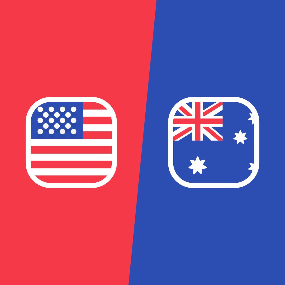 USA vs Australia - World Cup - Match 32 (Group D)