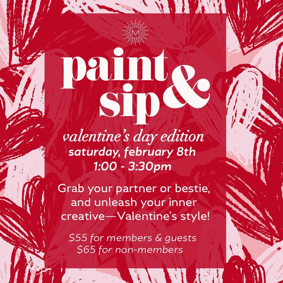 Valentine's Paint & Sip