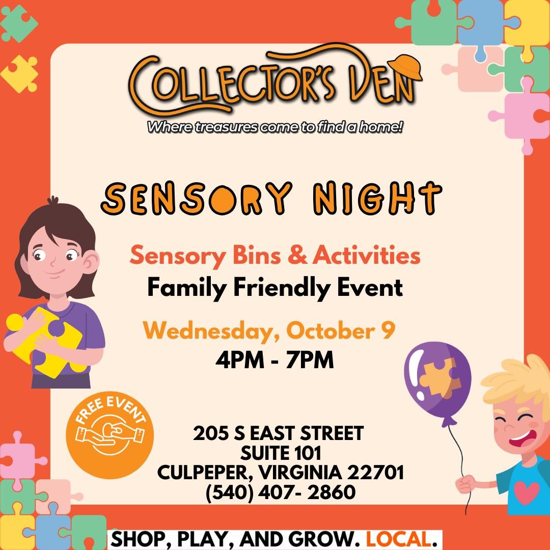 Sensory Night @Collector's Den