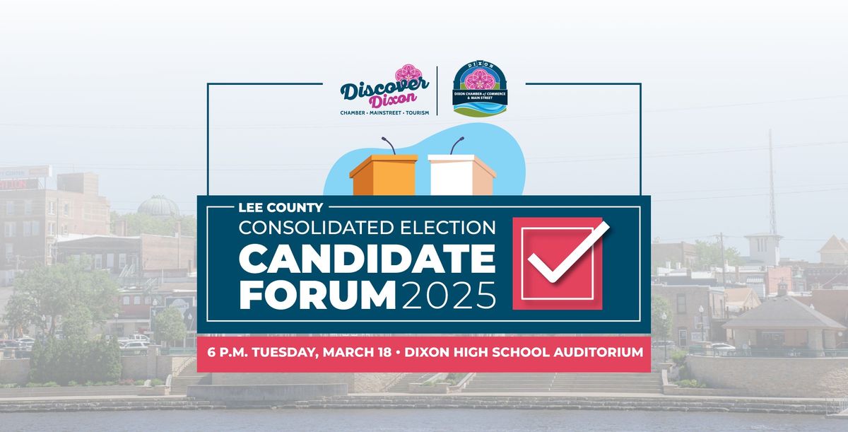 Candidate Forum for April 1, 2025 Consolidated Election