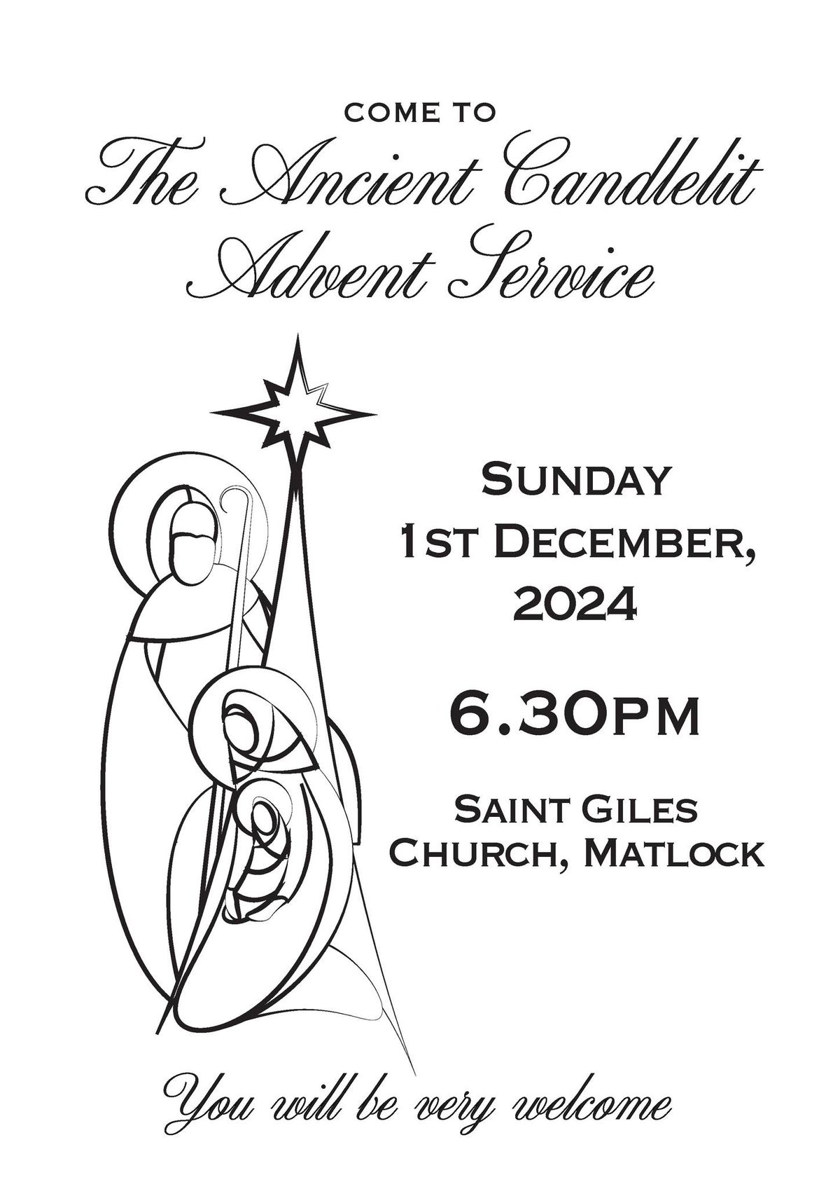 The Ancient Candlelit Advent Service