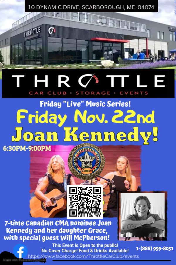 Throttle - Live Music Series -  Joan Kennedy Trio