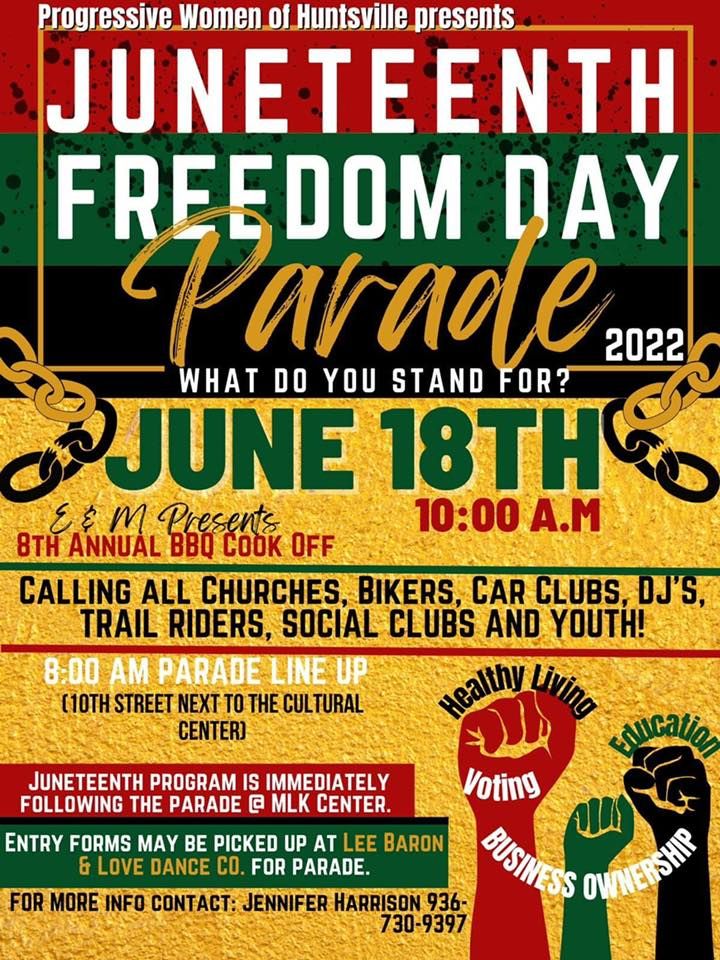 2022 Juneteenth Freedom Day! WHAT DO YOU STAND FOR?, 10th St ...