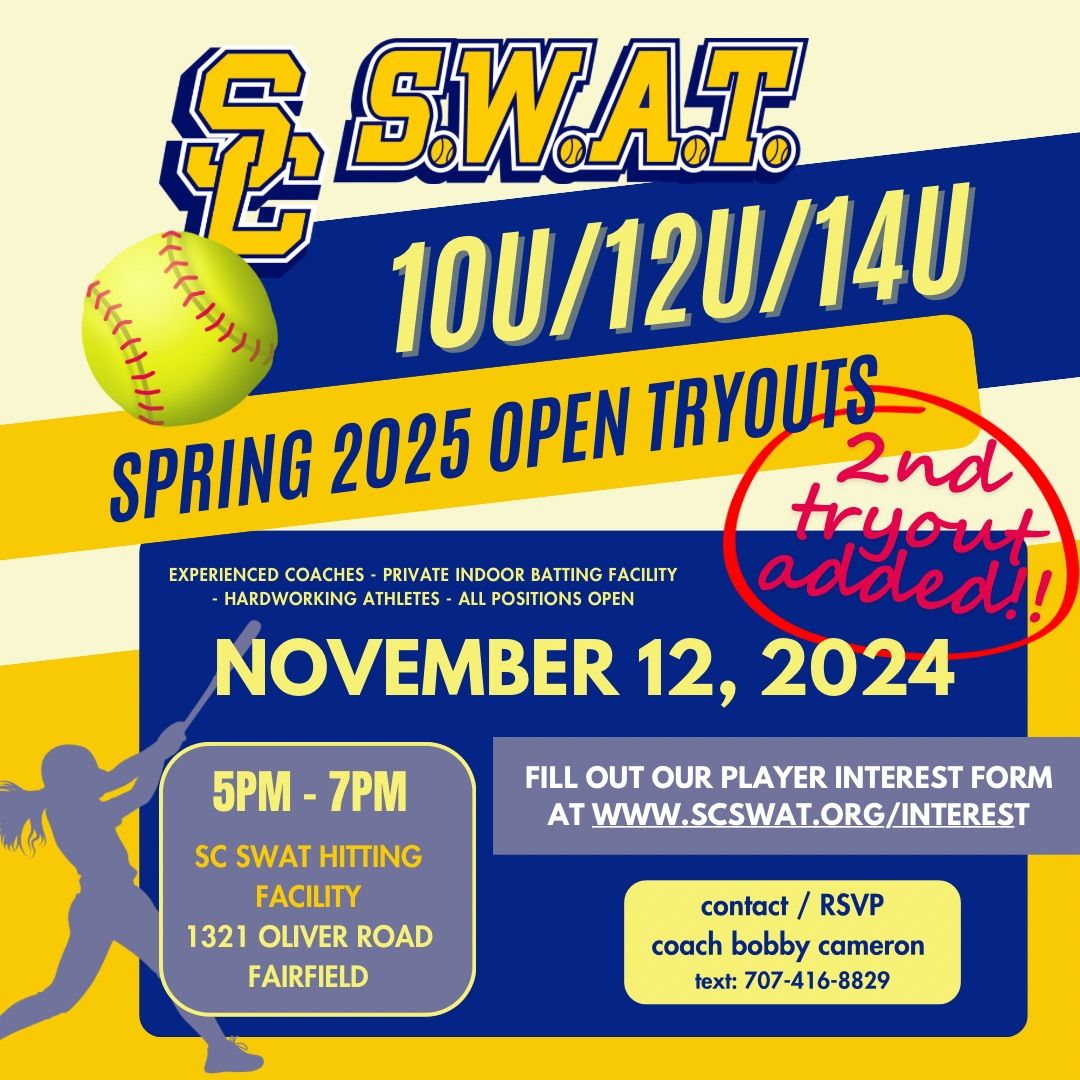 Spring 2025 Open Tryouts