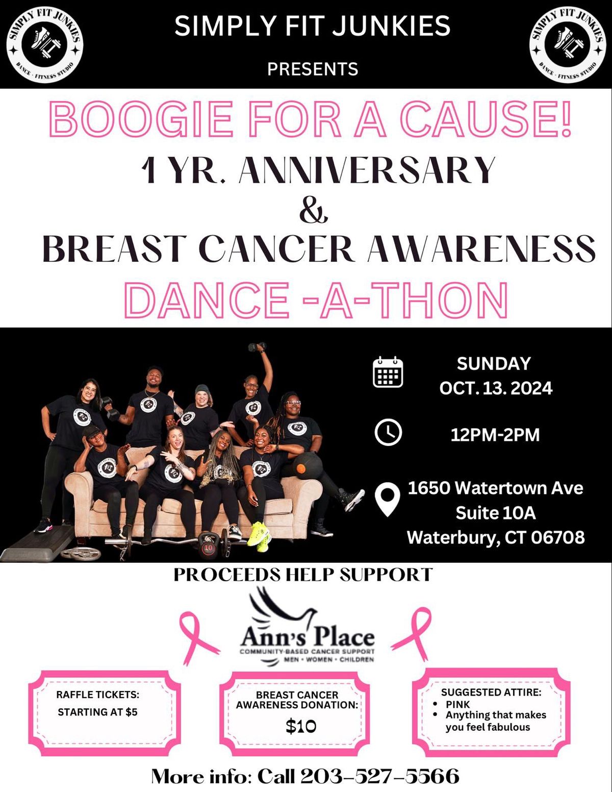 One Year Anniversary and Breast Cancer Awareness 