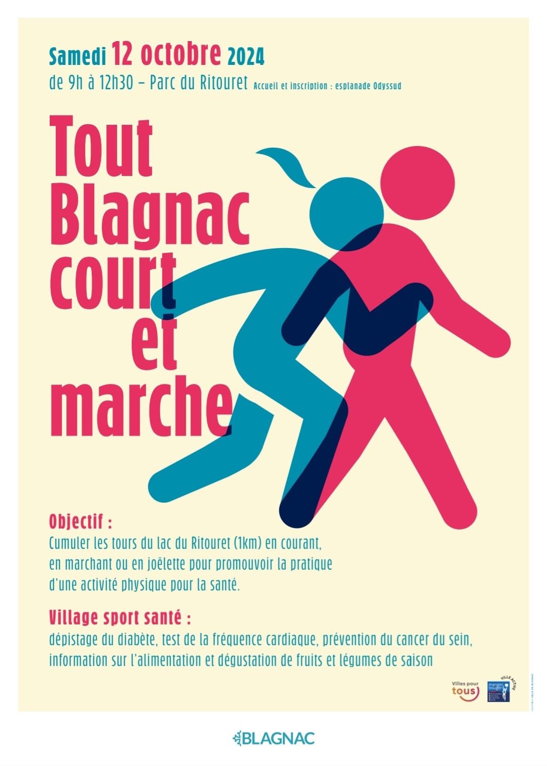 tout Blagnac Court et marche 