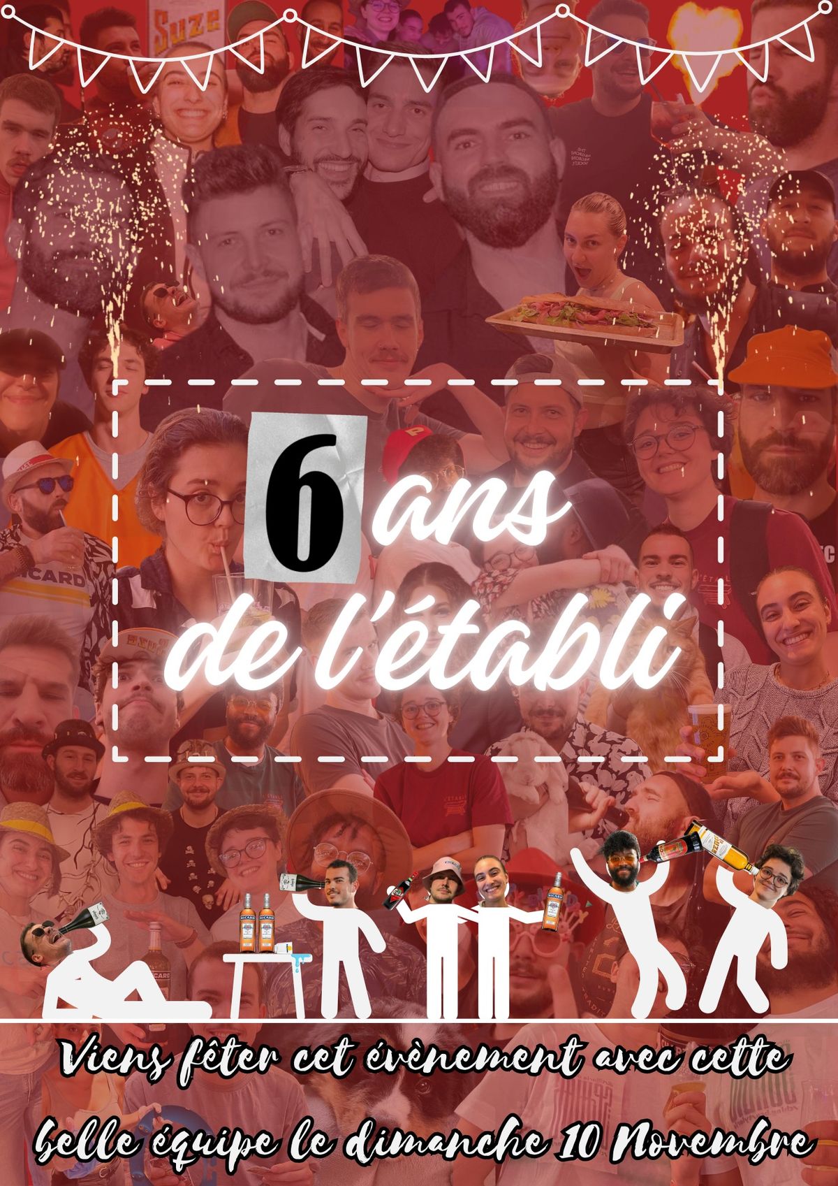 6 ANS DE L'ETABLI