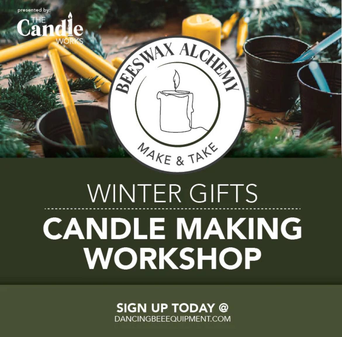 Winter Beeswax Alchemy Make & Take | Saturday, November 9th, 1:30pm     