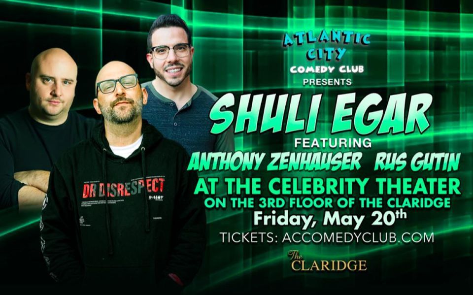 Shuli Egar at the Celebrity Theater with Rus Gutin and Anthony ...
