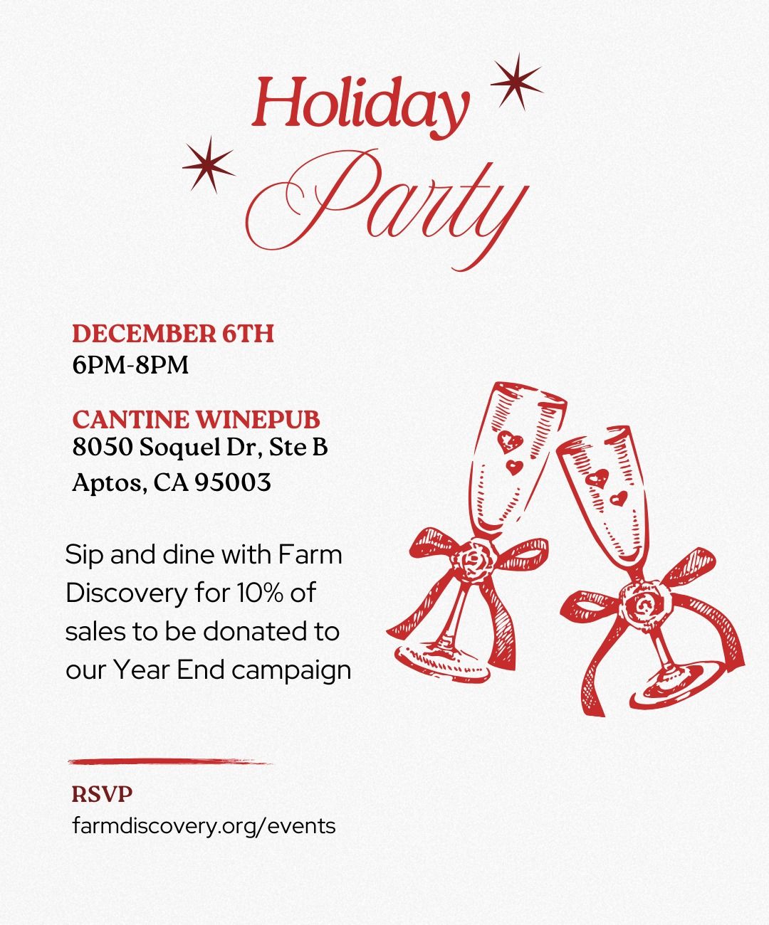 Holiday Party at Cantine