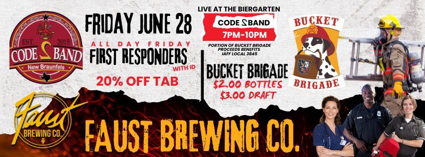 FAUST BREWING CO. PRESENTS: Code 2 & The Extinguishers 