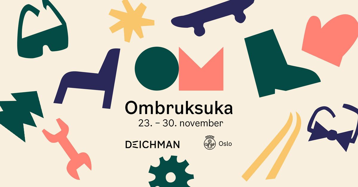 Ombruksuka: Klesbytting og ombruksfest