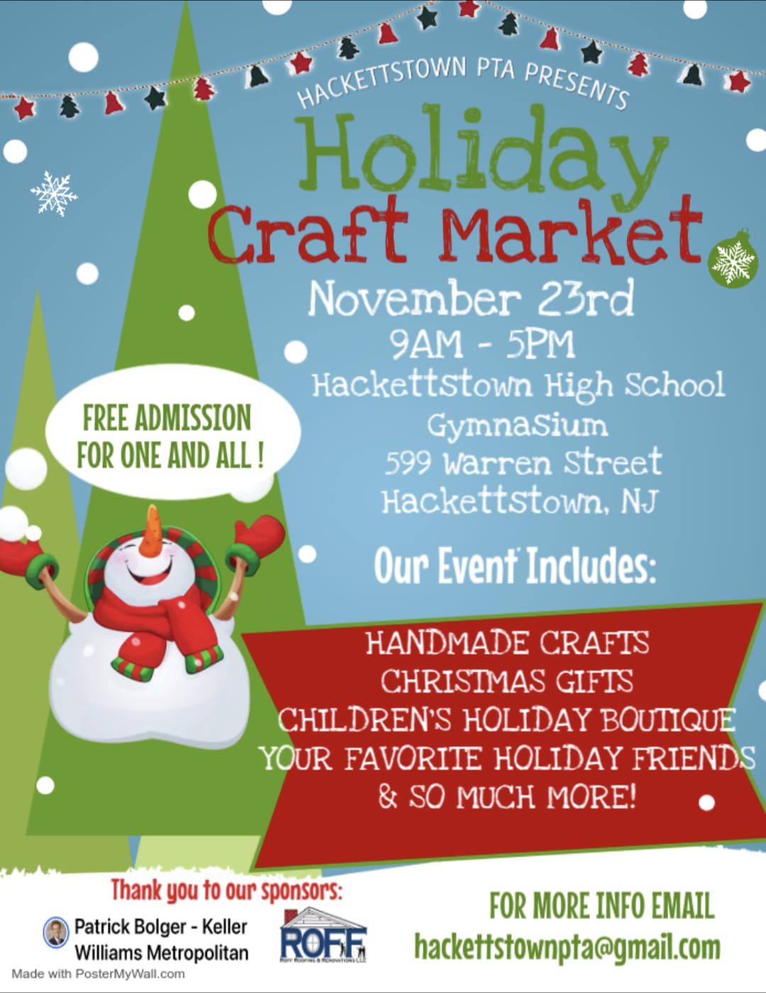 PTA Holiday Craft Market 