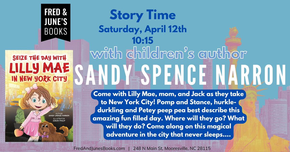 Story Time Popup with Sandy Spence Narron