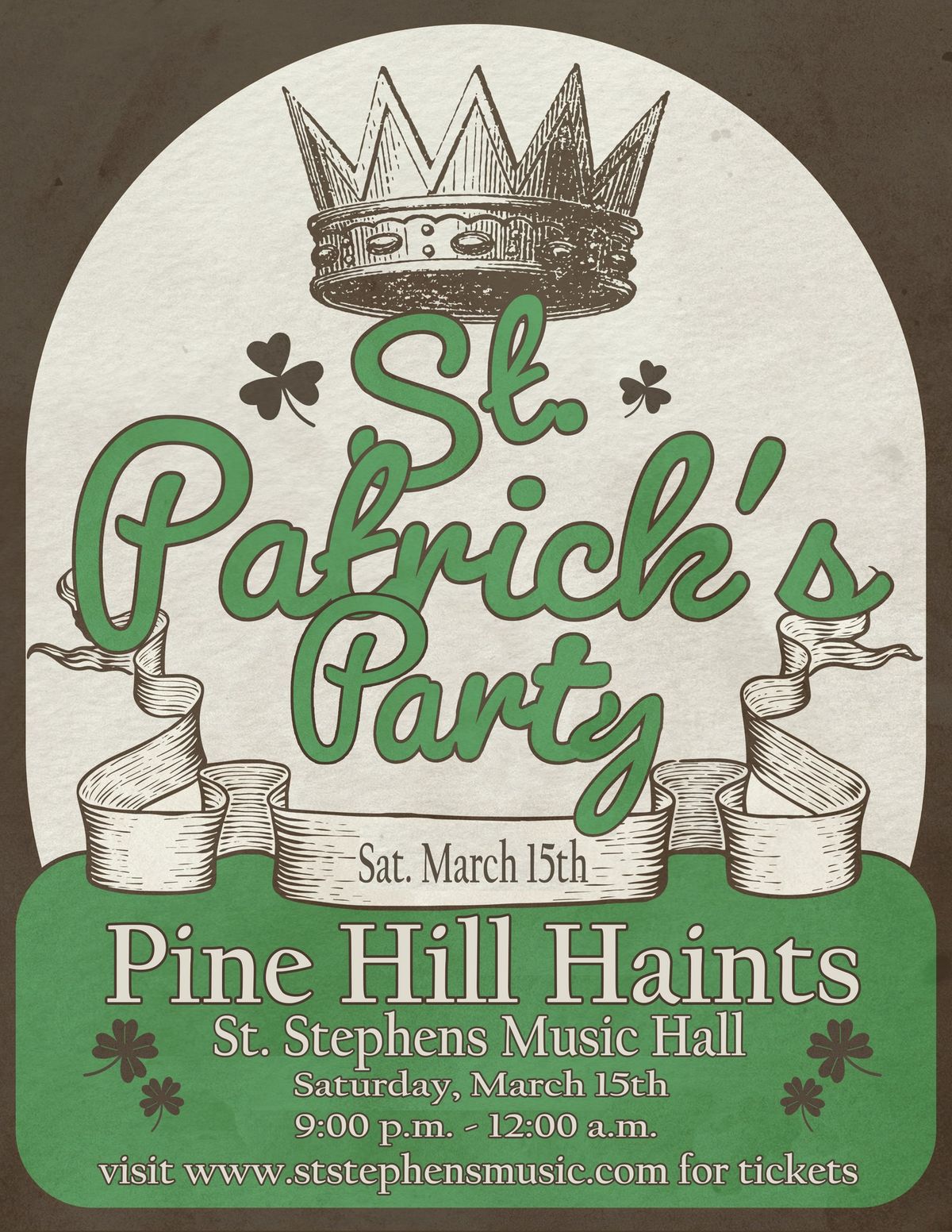 St. Patrick's Party - Pine Hill Haints