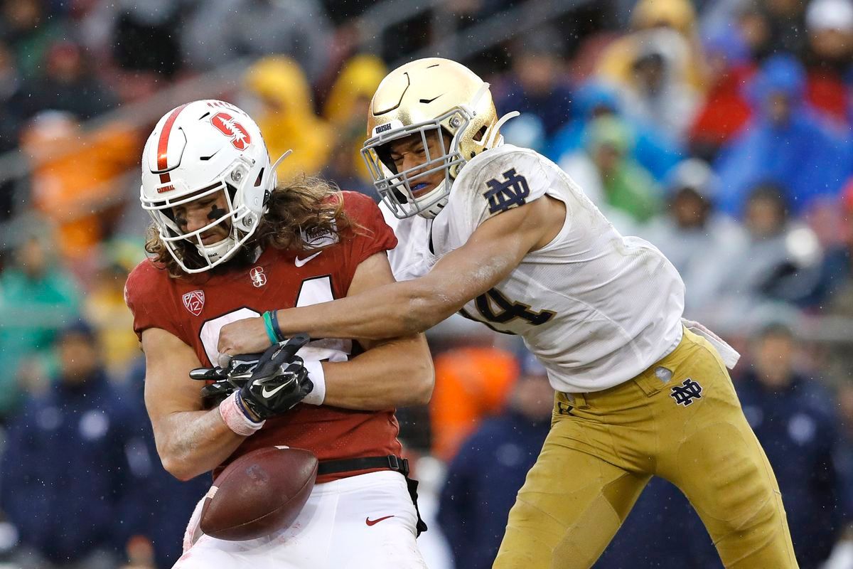 Stanford Cardinal at Notre Dame Fighting Irish Football