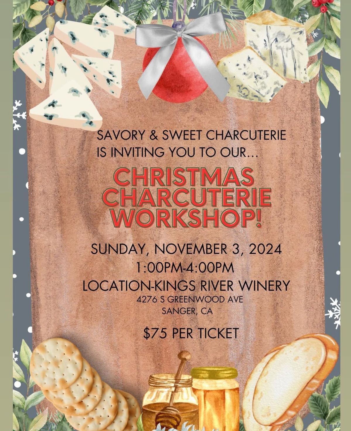 Christmas Charcuterie Workshop