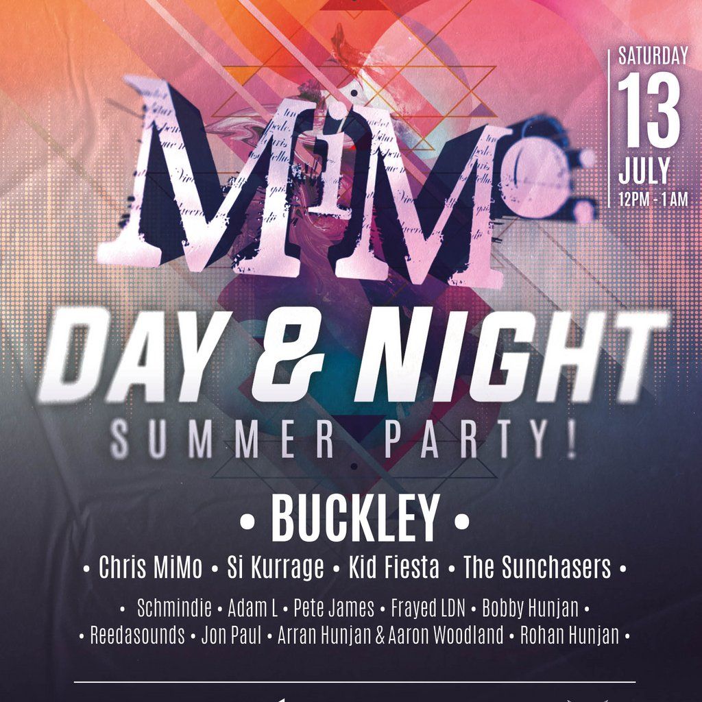 MiMo: Day & Night Summer Party!