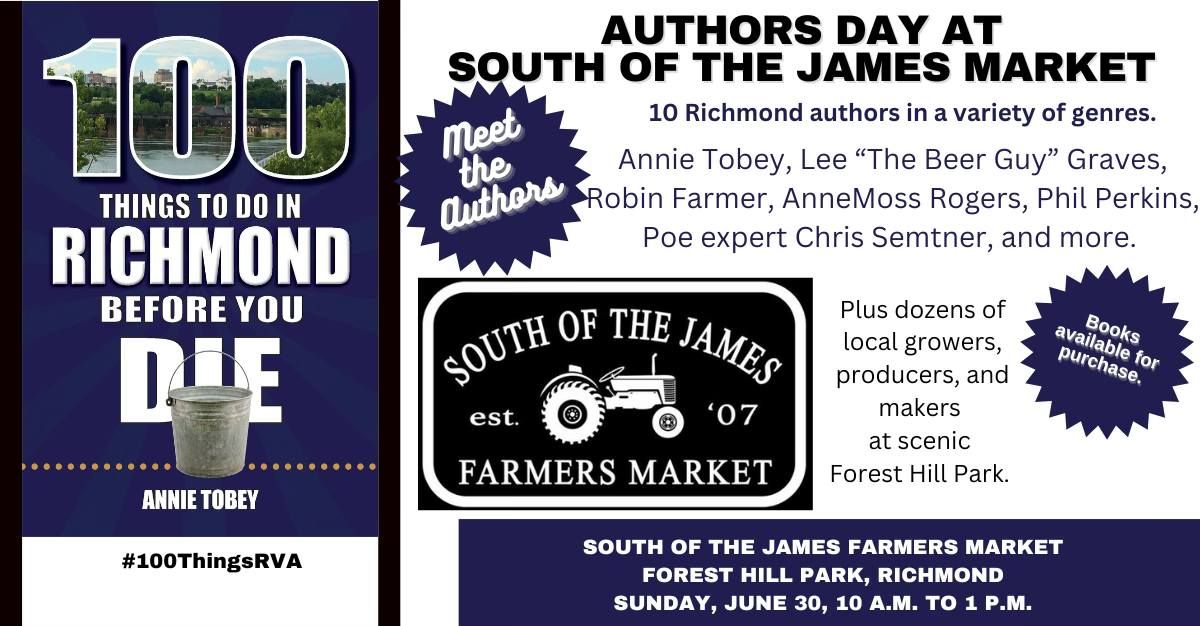 Local Authors Day at South of the James Farmers Market