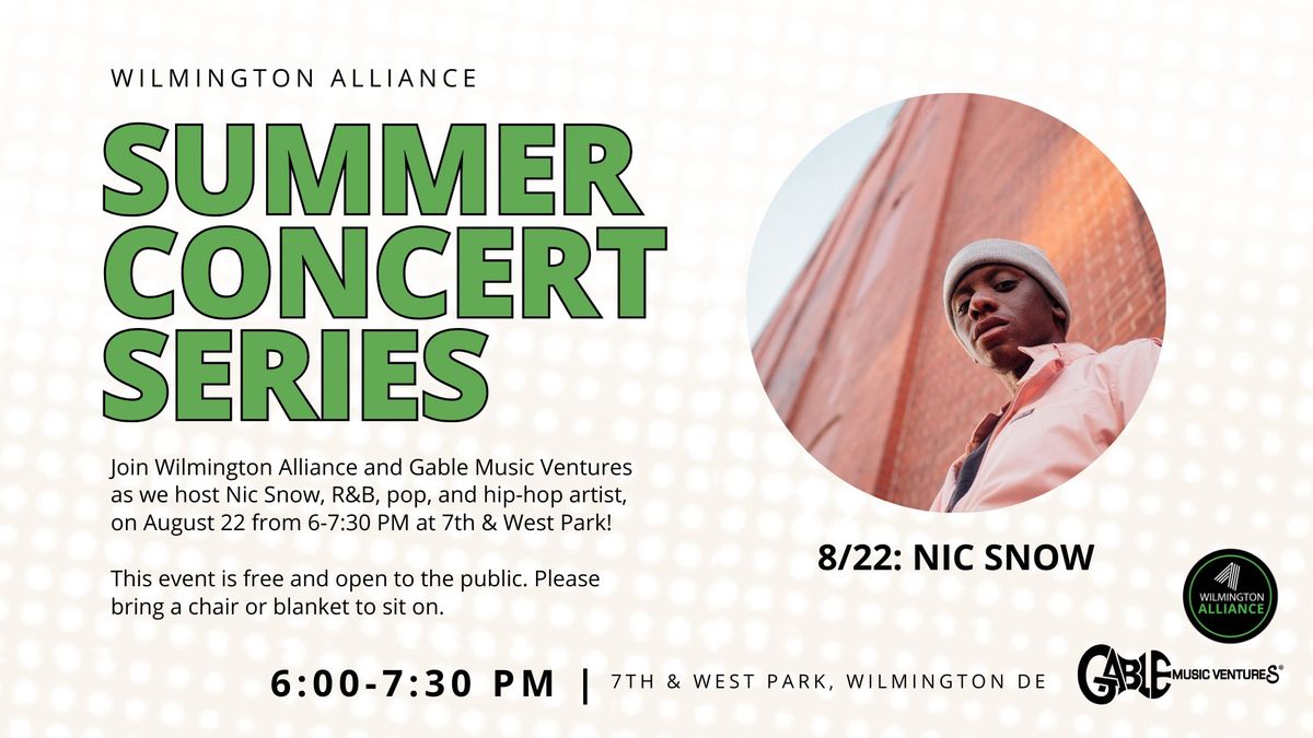 Summer Concert Series: Nic Snow