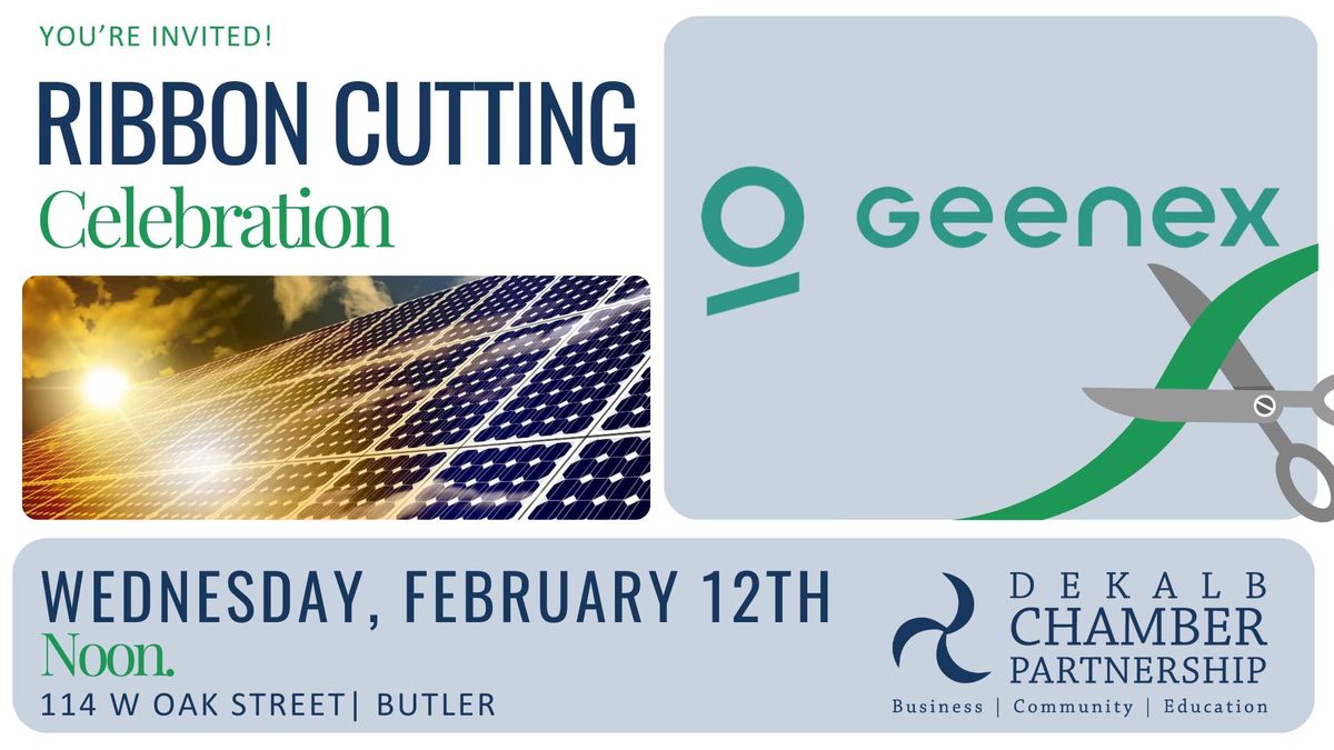 Geenexpower: Ribbon Cutting Celebration