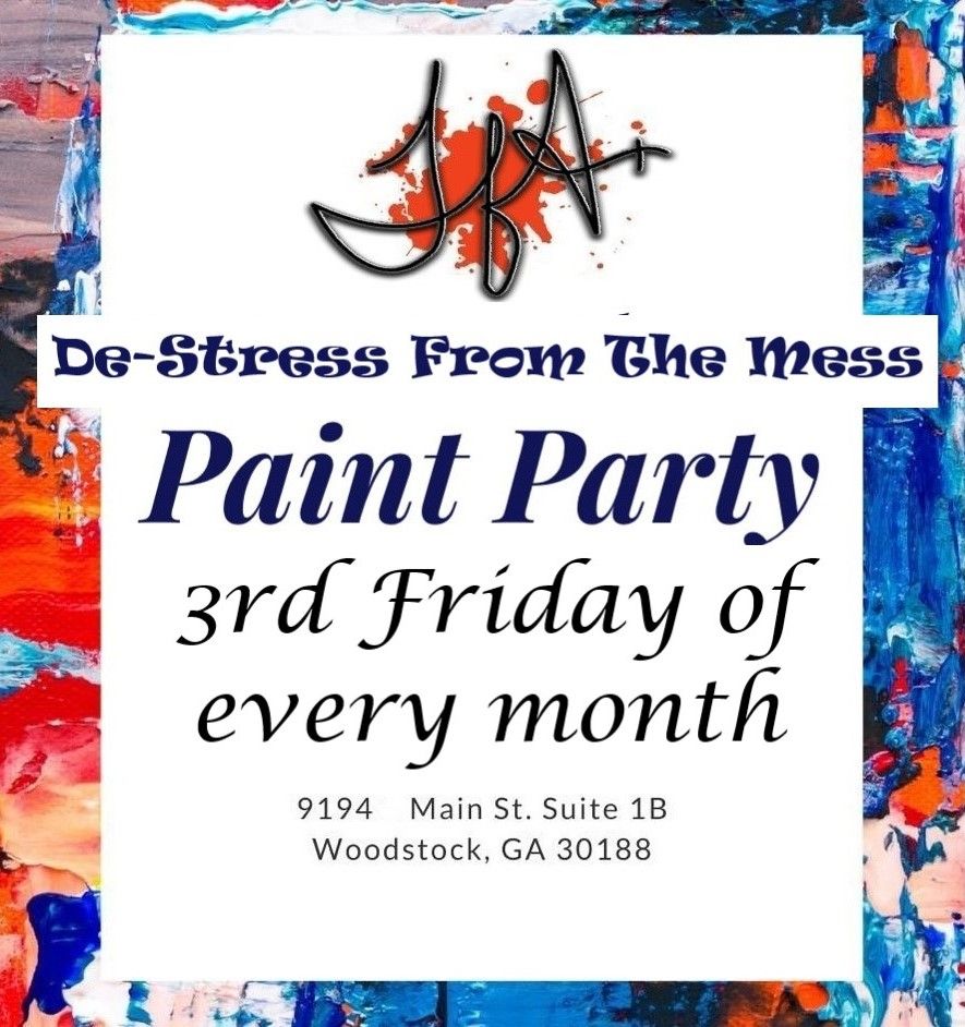 De-Stress From the Mess Paint Party