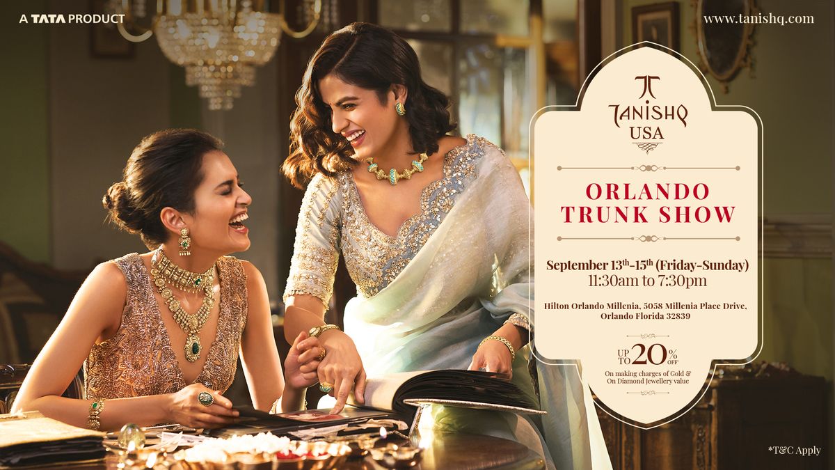 Tanishq USA  |  Orlando Trunk Show