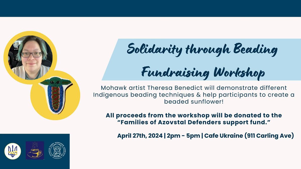 Solidarity through Beading Fundraising Workshop
