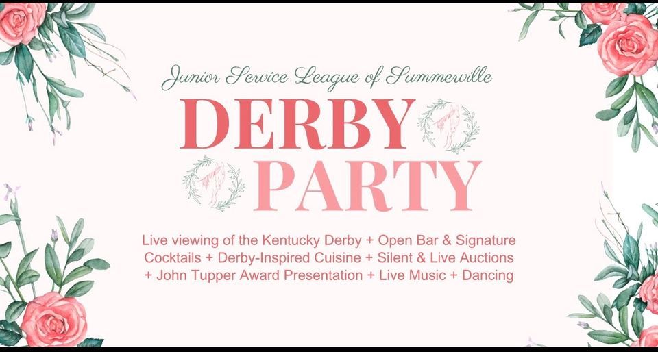 Junior Service League of Summerville Annual Derby Party 
