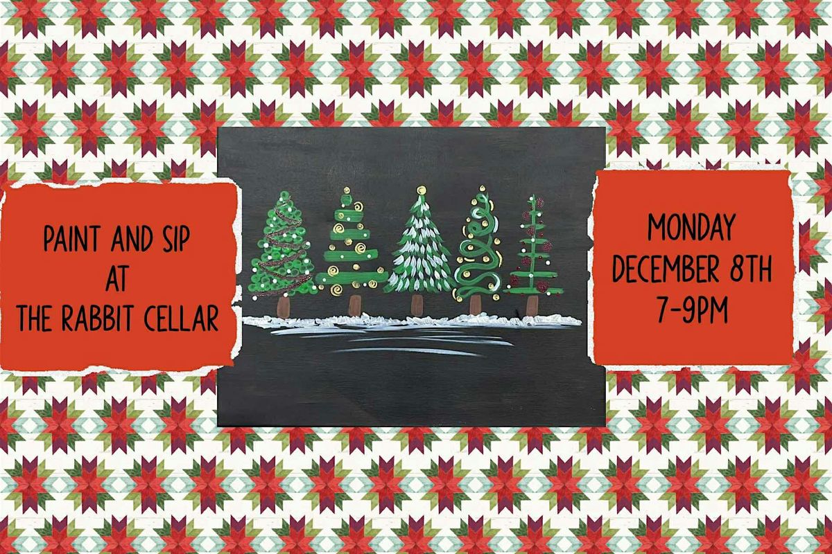 Paint and Sip at The Rabbit Cellar Lounge