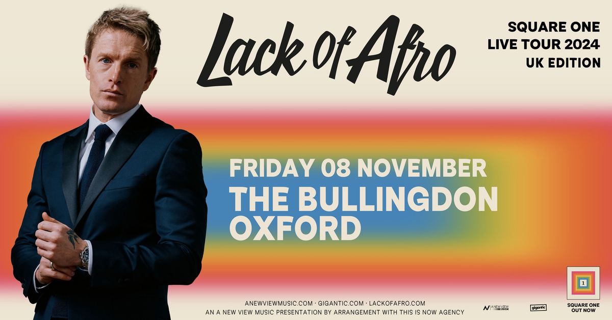 Lack Of Afro - Oxford