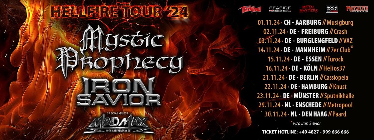 Mystic Prophecy & Iron Savier | Hamburg