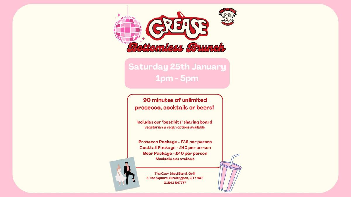 Grease Bottomless Brunch!