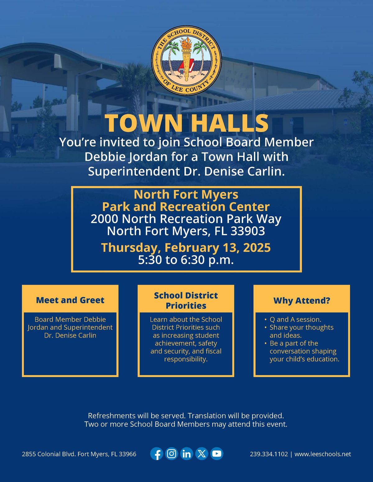 District 4 Town Hall