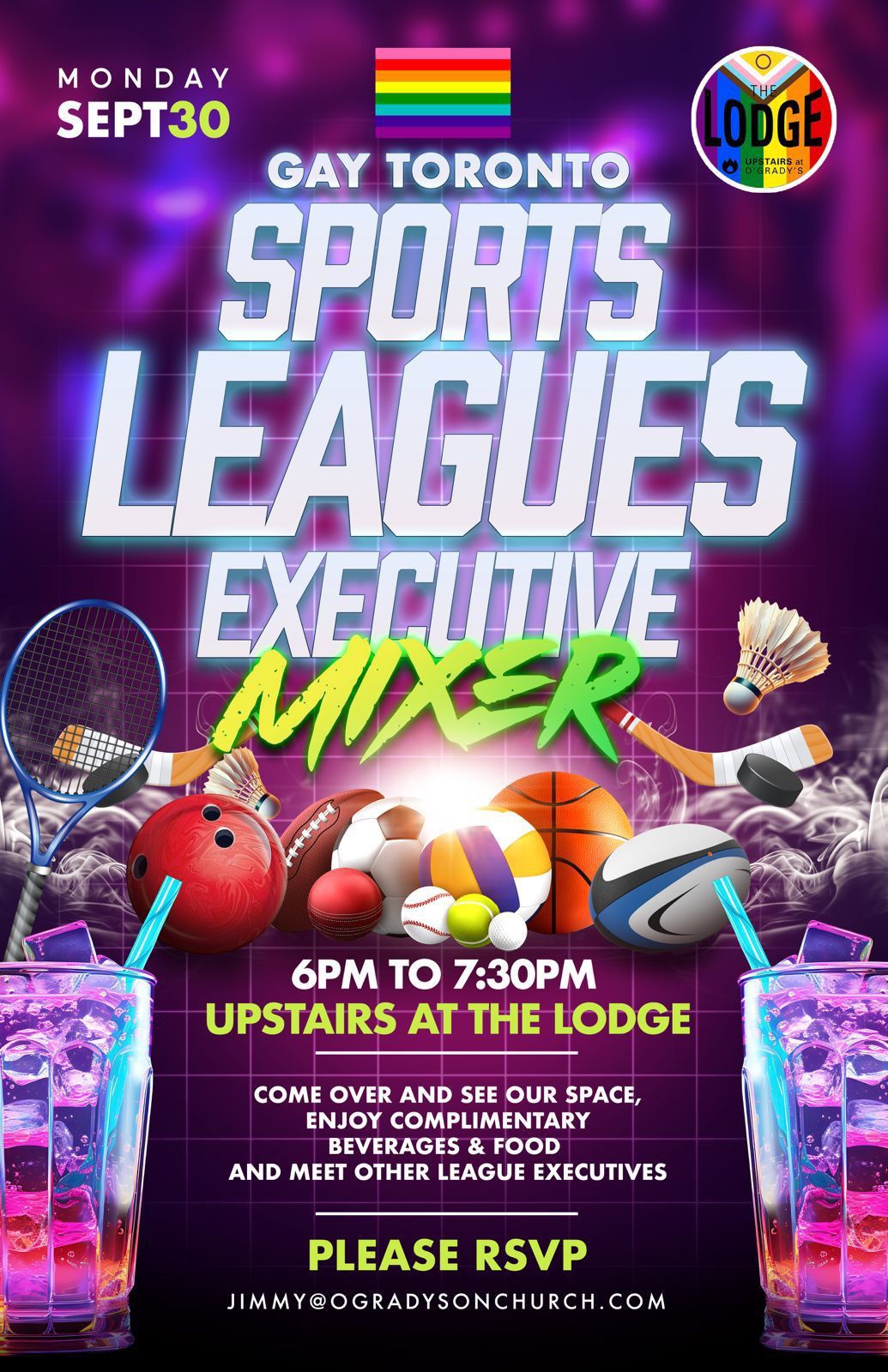 Toronto 2SLGBTQ+ Sports League Mixer