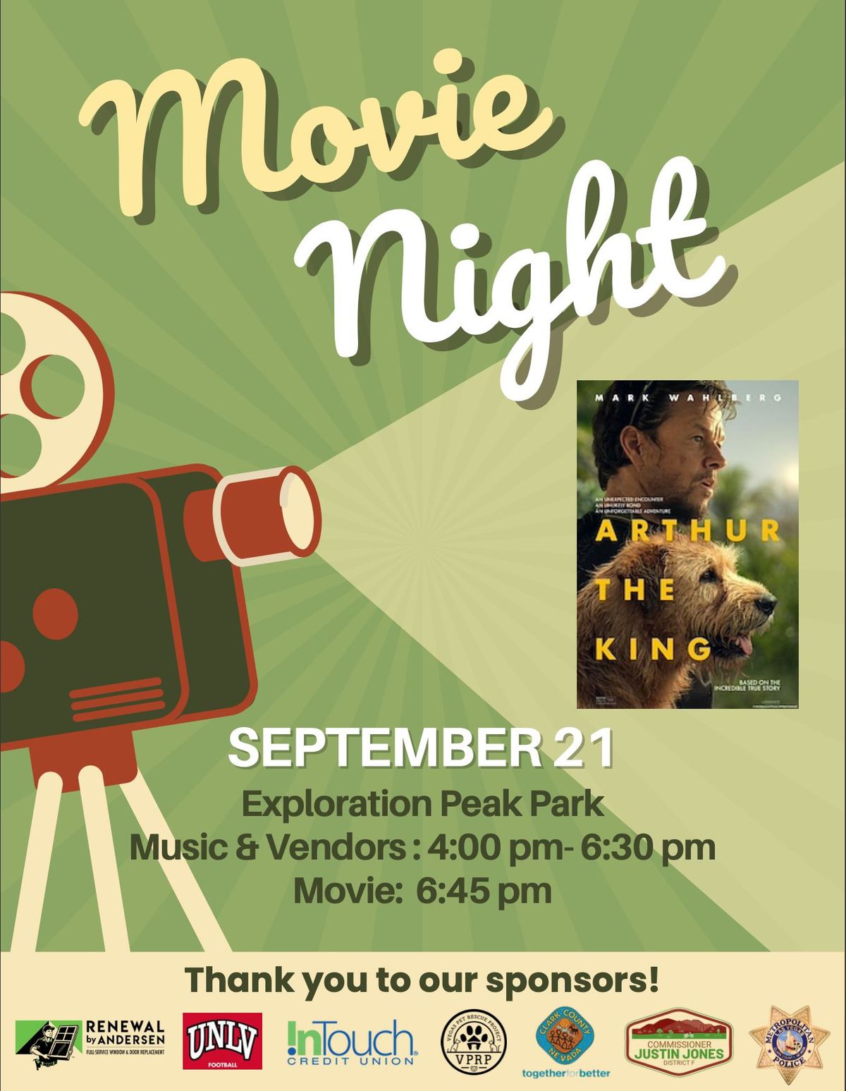 Movie Night At The Park | Exploration Peak Park | Music, Vendors, Kids Activities, & More!